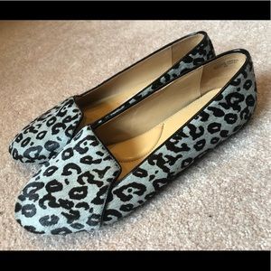 NWOT Talbots Cowhair Flats
